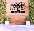 Personalized Garden Metal Stake - Metal Art