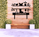 Personalized Garden Metal Stake - Metal Art