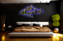 Redwood Mountain Range View - Metal Wall Art