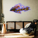 Zion Mountain Range View Metal Wall Art – National Park Wall Decor