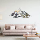 Yosemite Mountain Range Metal Wall Art – California National Park Scenic Decor