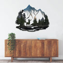 Yosemite Night Deer Metal Wall Art – Wildlife National Park Wall Decor