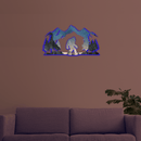 Yosemite Bigfoot Metal Wall Art – Funny Sasquatch Nature Wall Decor