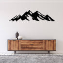 Grand Teton Metal Wall Art – Wyoming Mountain National Park Decor