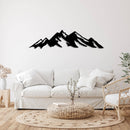 Grand Teton Metal Wall Art – Wyoming Mountain National Park Decor