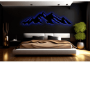 Grand Teton Metal Wall Art – Wyoming Mountain National Park Decor