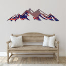 Grand Teton Sunset Metal Wall Art – National Park Mountain Wall Decor