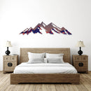 Grand Teton Sunset Metal Wall Art – National Park Mountain Wall Decor
