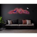 Grand Teton Sunset Metal Wall Art – National Park Mountain Wall Decor