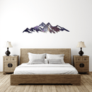 Galactic Mountains Metal Wall Art – Space Galaxy Cosmic Wall Decor
