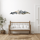 Yosemite Mountains Metal Wall Art – California Wilderness Wall Decor