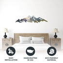 Yosemite Mountains Metal Wall Art – California Wilderness Wall Decor