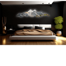 Yosemite Mountains Metal Wall Art – California Wilderness Wall Decor