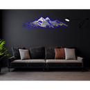 Yosemite Mountains Metal Wall Art – California Wilderness Wall Decor
