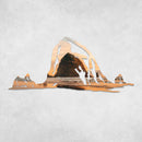 Oregon Coast Haystack Rock Metal Wall Art – Pacific Northwest Coastal Wall Decor