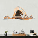 Oregon Coast Haystack Rock Metal Wall Art – Pacific Northwest Coastal Wall Decor