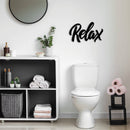 Relax - Metal Wall Art
