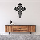 Filigree Cross - Metal Wall Art