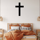 Cross Metal Wall Art – Christian Faith Religious Home Decor