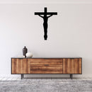 Crucifix Cross - Metal Wall Art