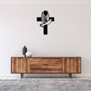 Dove Cross - Metal Wall Art