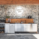Custom Personalized Patio Sign Metal Wall Art – Outdoor Home Decor