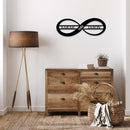 Personalized Infinity Love Sign Metal Wall Art – Custom Couples Home Decor