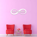 Personalized Infinity Love Sign Metal Wall Art – Custom Couples Home Decor