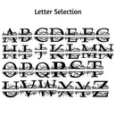 Personalized Monogram - Metal Wall Art