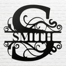 Personalized Monogram - Metal Wall Art