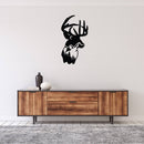 Deer Mountain Metal Wall Art – Wildlife Scenic Nature Cabin Home Decor