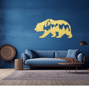 Bear Metal Wall Art – Rustic Wildlife Cabin Home Decor