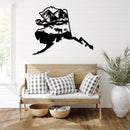 Alaska State Metal Wall Art – Travel Map Home & Office Wall Decor