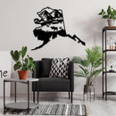 Alaska State Metal Wall Art – Travel Map Home & Office Wall Decor