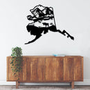 Alaska State Metal Wall Art – Travel Map Home & Office Wall Decor