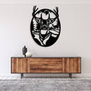 Deer Portrait Metal Wall Art – Wildlife Nature Rustic Cabin Home Decor