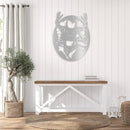 Deer Portrait Metal Wall Art – Wildlife Nature Rustic Cabin Home Decor