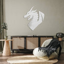 Dragon Head - Metal Wall Art