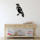 Raven Metal Wall Art – Wildlife Bird Nature Rustic Home Decor