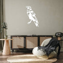 Raven Metal Wall Art – Wildlife Bird Nature Rustic Home Decor