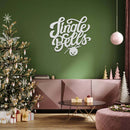 Jingle Bells Script - Metal Wall Art