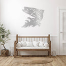 Jumping Trout Metal Wall Art – Fishing Lake House & Cabin Wall Decor
