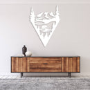 Lake Bear - Metal Wall Art
