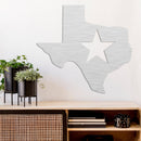 Lone Star Texas Metal Wall Art – Texas State Pride Western Home Decor