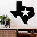 Lone Star Texas Metal Wall Art – Texas State Pride Western Home Decor