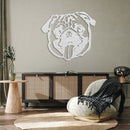 Pug Metal Wall Art – Dog Lover Pet Home Decor