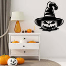 Pumpkin Witch Metal Wall Art – Halloween Spooky Holiday Home Decor