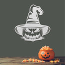 Pumpkin Witch Metal Wall Art – Halloween Spooky Holiday Home Decor