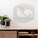 Grand Canyon Scenery - Metal Wall Art