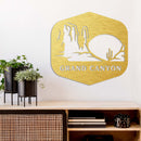 Grand Canyon Scenery - Metal Wall Art